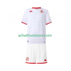 Maillot Tunisie Extérieur Tenue pour Enfant 2025 Manche Courte
