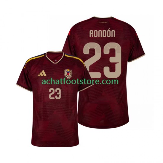 Maillot Venezuela Salomon Rondon 23 Domicile Tenue pour Homme 2026 Manche Courte