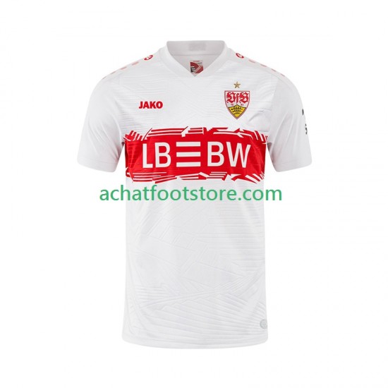 Maillot VfB Stuttgart Domicile Tenue pour Homme 2025-2026 Manche Courte