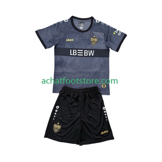 Maillot VfB Stuttgart 3ème Tenue pour Enfant 2025-2026 Manche Courte