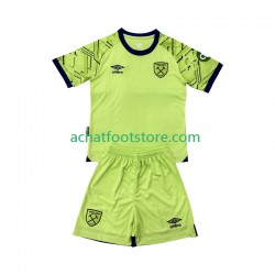 Maillot West Ham United Gardien Domicile Tenue pour Enfant 2025-2026 Manche Courte