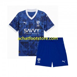 Maillot Al-Hilal Domicile Tenue pour Enfant 2024-2025 Manche Courte