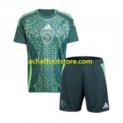 Maillot Algérie Extérieur Tenue pour Enfant 2024-2025 Manche Courte Maillot Algérie Extérieur Tenue pour Enfant 2024-2025 Manche Courte