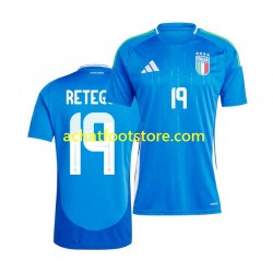 Maillot Italie Mateo Retegui 19 Domicile Tenue pour Homme 2024 Manche Courte Maillot Italie Mateo Retegui 19 Domicile Tenue pour Homme 2024 Manche Courte