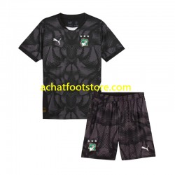 Maillot Côte d'Ivoire Gardien Domicile Tenue pour Enfant 2025 Manche Courte