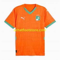 Maillot Côte d'Ivoire Domicile Tenue pour Homme 2025 Manche Courte