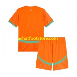 Maillot Côte d'Ivoire Domicile Tenue pour Enfant 2025 Manche Courte