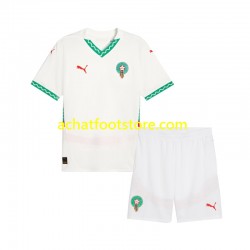 Maillot Maroc Extérieur Tenue pour Enfant 2024 Manche Courte