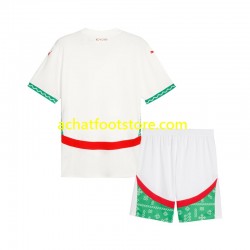 Maillot Maroc Extérieur Tenue pour Enfant 2024 Manche Courte