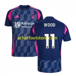 Maillot Nottingham Forest Chris Wood 11 Extérieur Tenue pour Homme 2024-2025 Manche Courte Maillot Nottingham Forest Chris Wood 11 Extérieur Tenue pour Homme 2024-2025 Manche Courte