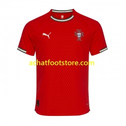 Maillot Portugal Domicile Tenue pour Homme 2025 Manche Courte