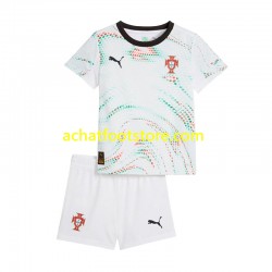 Maillot Portugal Extérieur Tenue pour Enfant 2025 Manche Courte