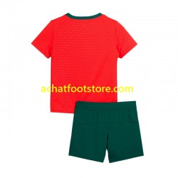 Maillot Portugal Domicile Tenue pour Enfant 2025 Manche Courte