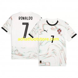 Maillot Portugal RONALDO 7 Extérieur Tenue pour Homme 2025 Manche Courte