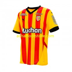 Maillot RC Lens Domicile Tenue pour Homme 2024-2025 Manche Courte Maillot RC Lens Domicile Tenue pour Homme 2024-2025 Manche Courte