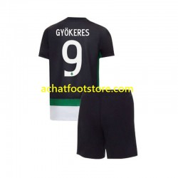 Maillot Sporting CP Gyokeres 9 Domicile Tenue pour Enfant 2024-2025 Manche Courte