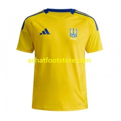 Maillot Ukraine Domicile Tenue pour Homme 2024 Manche Courte Maillot Ukraine Domicile Tenue pour Homme 2024 Manche Courte