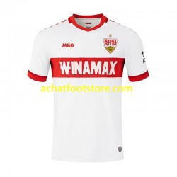 Maillot VfB Stuttgart Domicile Tenue pour Homme 2024-2025 Manche Courte
