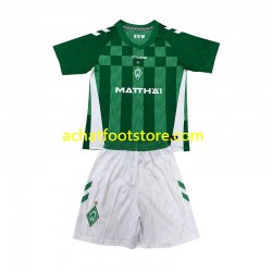 Maillot Werder Bremen Domicile Tenue pour Enfant 2024-2025 Manche Courte