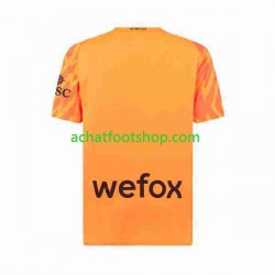 Maillot AC Milan Gardien Extérieur Tenue pour Homme 2023-2024 Manche Courte
