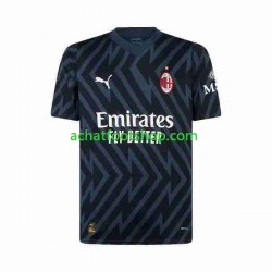 Maillot AC Milan Mike Maignan 16 Gardien 3ème Tenue pour Homme 2023-2024 Manche Courte
