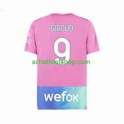 Maillot AC Milan Olivier Giroud 9 3ème Tenue pour Homme 2023-2024 Manche Courte