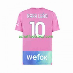 Maillot AC Milan Rafael Leao 10 3ème Tenue pour Homme 2023-2024 Manche Courte