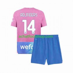 Maillot AC Milan Tijjani Reijnders 14 3ème Tenue pour Enfant 2023-2024 Manche Courte