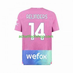 Maillot AC Milan Tijjani Reijnders 14 3ème Tenue pour Homme 2023-2024 Manche Courte