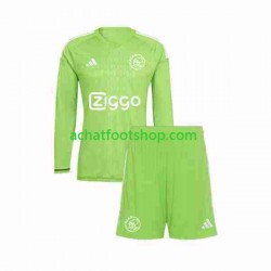 Maillot Ajax Amsterdam Gardien Domicile Tenue pour Enfant 2023-2024 Manche Longue Maillot Ajax Amsterdam Gardien Domicile Tenue pour Enfant 2023-2024 Manche Longue