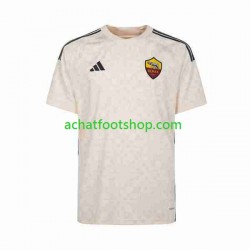 Maillot AS Rome Extérieur Tenue pour Homme 2023-2024 Manche Courte Maillot AS Rome Extérieur Tenue pour Homme 2023-2024 Manche Courte