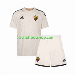 Maillot AS Rome Extérieur Tenue pour Enfant 2023-2024 Manche Courte Maillot AS Rome Extérieur Tenue pour Enfant 2023-2024 Manche Courte