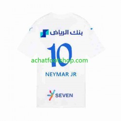 Maillot Al Hilal Neymar JR 10 Extérieur Tenue pour Homme 2023-2024 Manche Courte