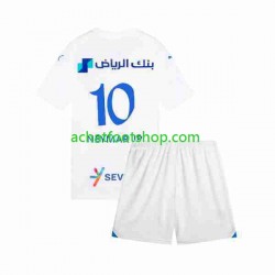 Maillot Al Hilal Neymar JR 10 Extérieur Tenue pour Enfant 2023-2024 Manche Courte Maillot Al Hilal Neymar JR 10 Extérieur Tenue pour Enfant 2023-2024 Manche Courte