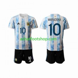 Maillot Argentine Maradona 10 Domicile Tenue pour Enfant 2020-2021 Manche Courte Maillot Argentine Maradona 10 Domicile Tenue pour Enfant 2020-2021 Manche Courte