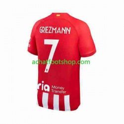 Maillot Atlético Madrid 2 Antoine Griezmann 7 Domicile Tenue pour Homme 2023-2024 Manche Courte