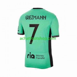 Maillot Atlético Madrid 2 Antoine Griezmann 7 3ème Tenue pour Homme 2023-2024 Manche Courte