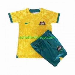 Maillot Australie Domicile Tenue pour Enfant 2022 Manche Courte