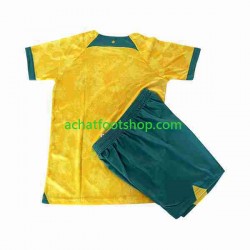 Maillot Australie Domicile Tenue pour Enfant 2022 Manche Courte