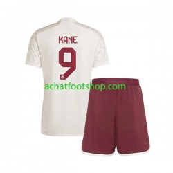 Maillot Bayern Munich Harry Kane 9 3ème Tenue pour Enfant 2023-2024 Manche Courte