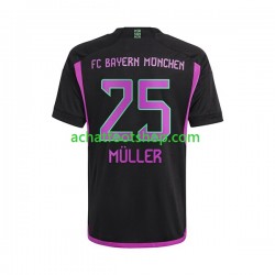 Maillot Bayern Munich Thomas Muller 25 Extérieur Tenue pour Homme 2023-2024 Manche Courte