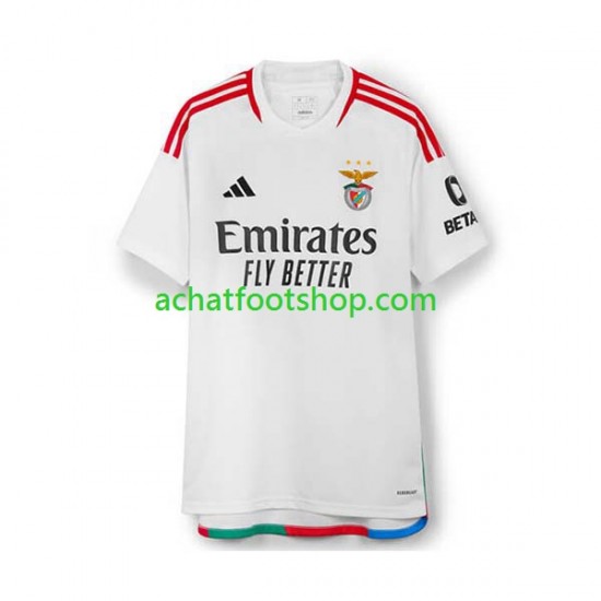 Maillot Benfica 3ème Tenue pour Homme 2023-2024 Manche Courte