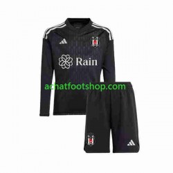 Maillot Besiktas Gardien Domicile Tenue pour Enfant 2023-2024 Manche Longue