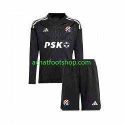 Maillot Dinamo Zagreb Gardien Extérieur Tenue pour Enfant 2023-2024 Manche Longue