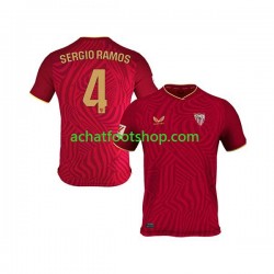 Maillot Séville FC Sergio Ramos 4 Extérieur Tenue pour Homme 2023-2024 Manche Courte
