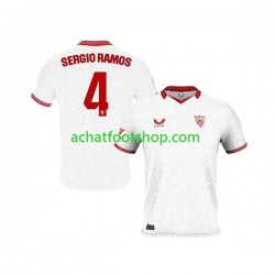 Maillot Séville FC Sergio Ramos 4 Domicile Tenue pour Homme 2023-2024 Manche Courte