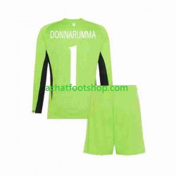 Maillot Italie Donnarumma 1 Gardien Domicile Tenue pour Enfant 2023 Manche Longue Maillot Italie Donnarumma 1 Gardien Domicile Tenue pour Enfant 2023 Manche Longue