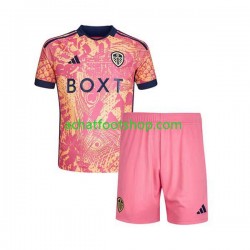 Maillot Leeds United 3ème Tenue pour Enfant 2023-2024 Manche Courte