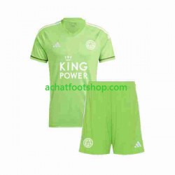 Maillot Leicester City Gardien Extérieur Tenue pour Enfant 2023-2024 Manche Courte Maillot Leicester City Gardien Extérieur Tenue pour Enfant 2023-2024 Manche Courte