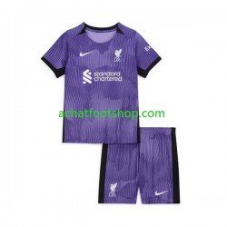 Maillot Liverpool 3ème Tenue pour Enfant 2023-2024 Manche Courte